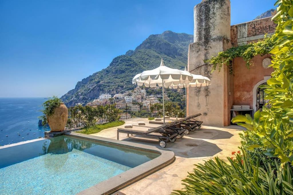 My Exclusive Italy - Villa Magnificient View On The Amalfi Coast & Pool Positano Luaran gambar