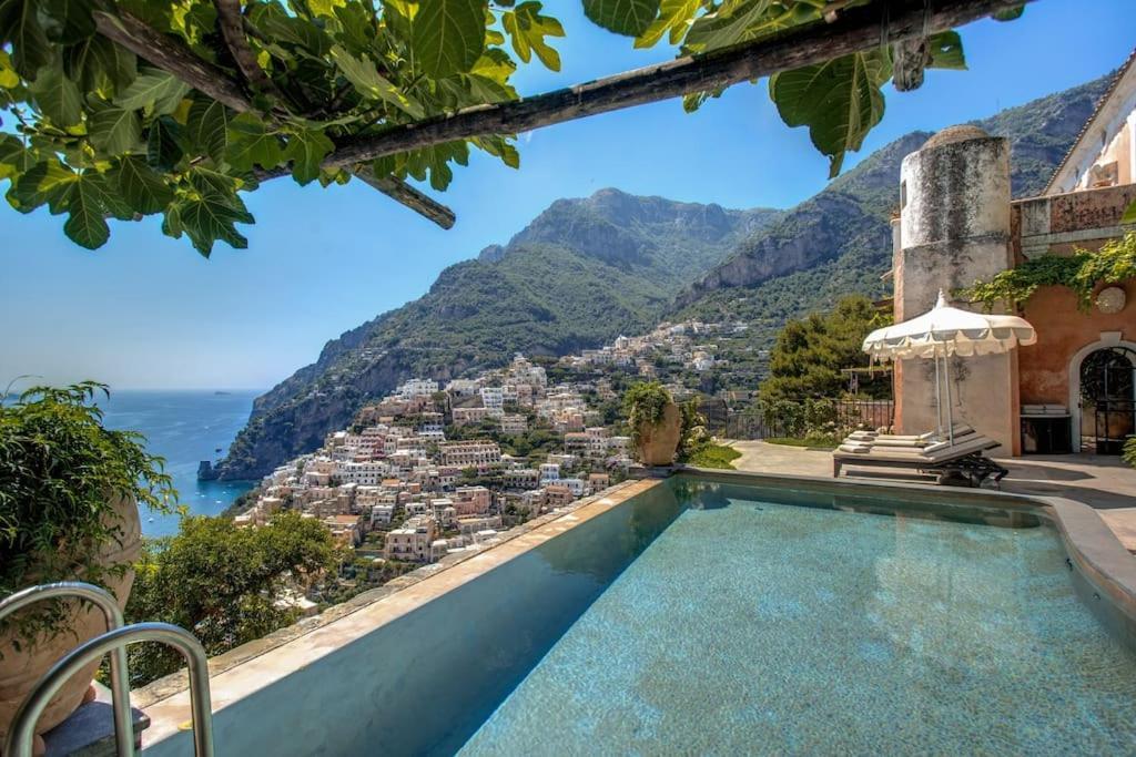 My Exclusive Italy - Villa Magnificient View On The Amalfi Coast & Pool Positano Luaran gambar