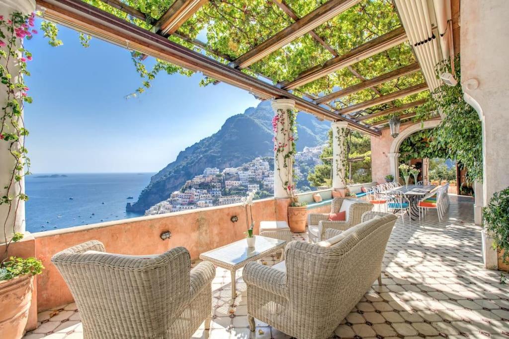 My Exclusive Italy - Villa Magnificient View On The Amalfi Coast & Pool Positano Luaran gambar