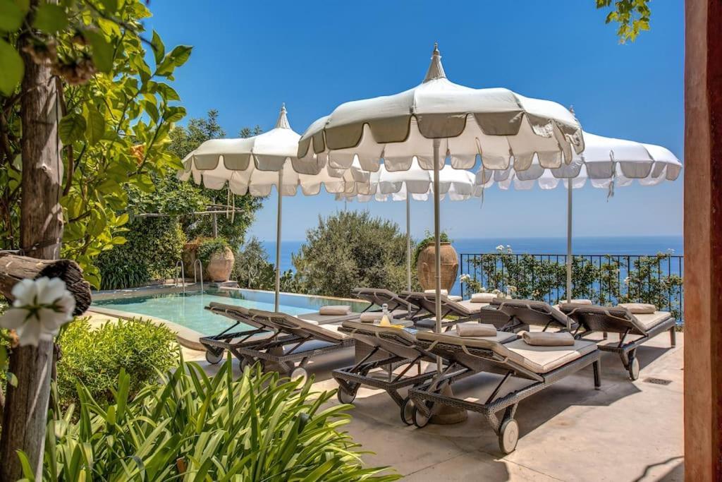 My Exclusive Italy - Villa Magnificient View On The Amalfi Coast & Pool Positano Luaran gambar