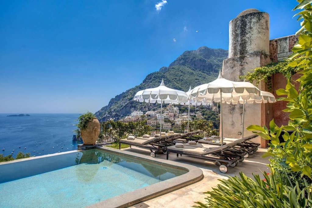 My Exclusive Italy - Villa Magnificient View On The Amalfi Coast & Pool Positano Luaran gambar