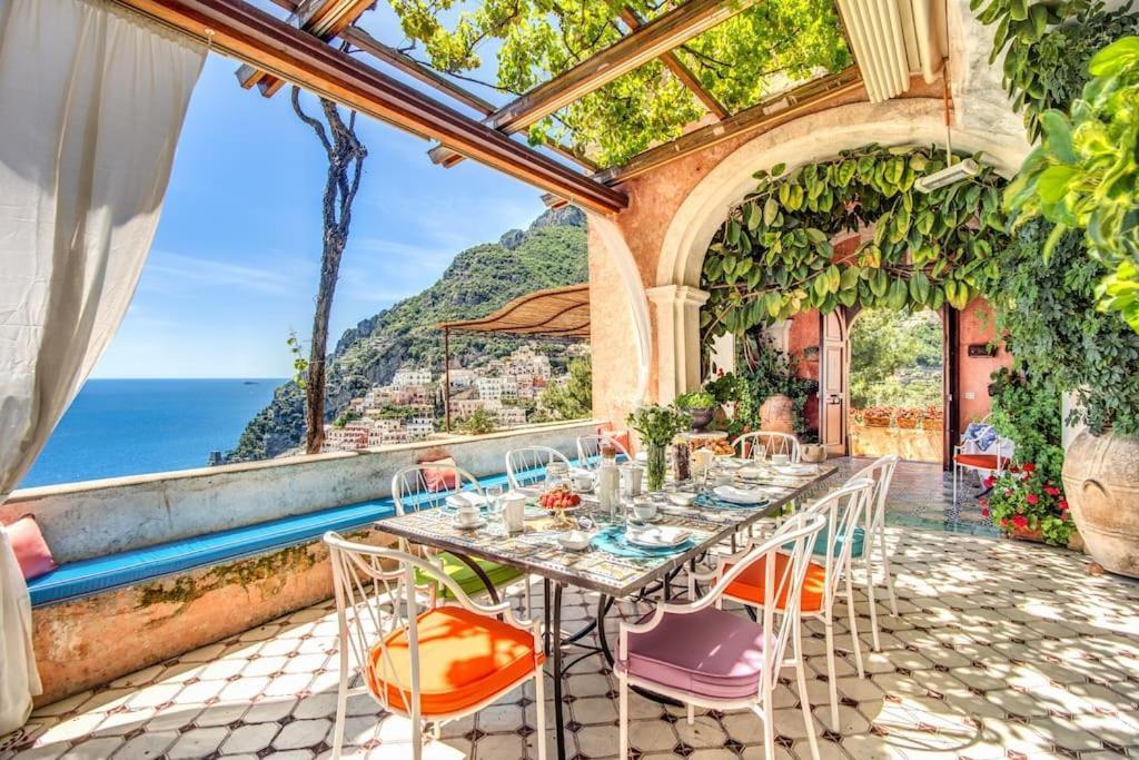 My Exclusive Italy - Villa Magnificient View On The Amalfi Coast & Pool Positano Luaran gambar